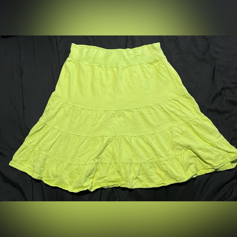 Green Midi Skirt